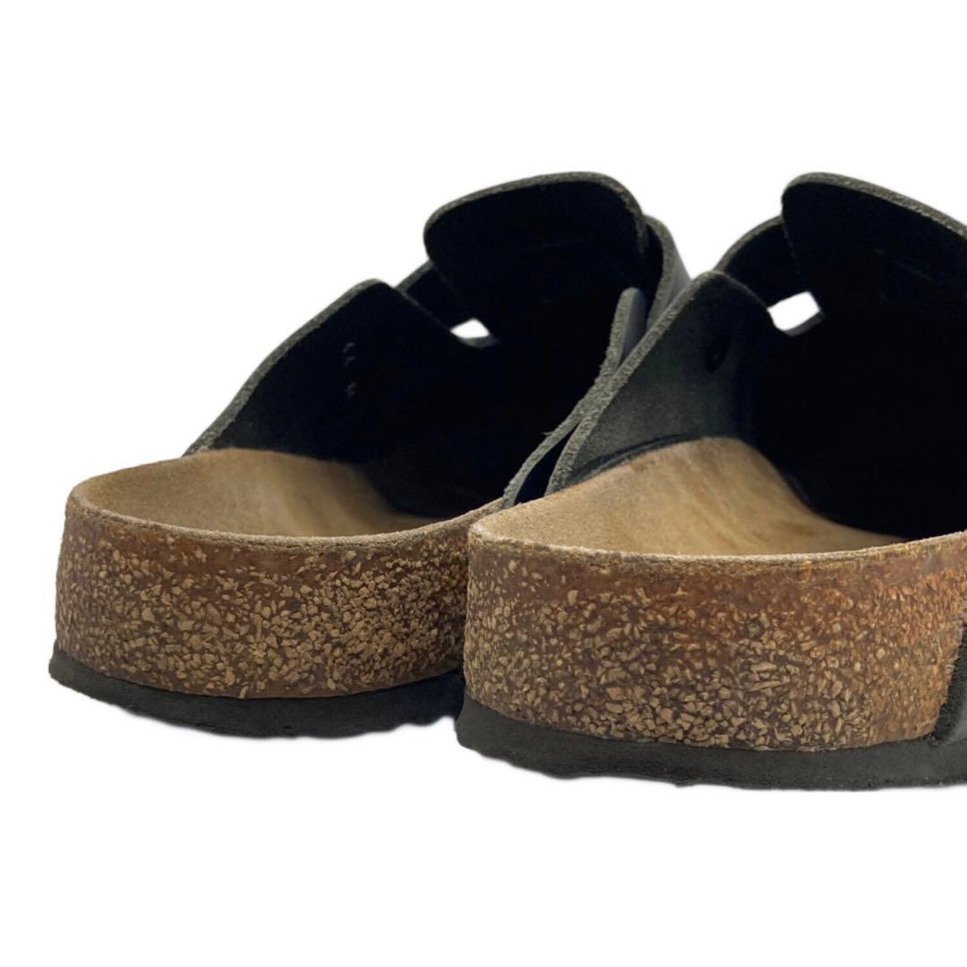 1049 BIRKENSTOCK ボストン レザー 黒 28.5cm