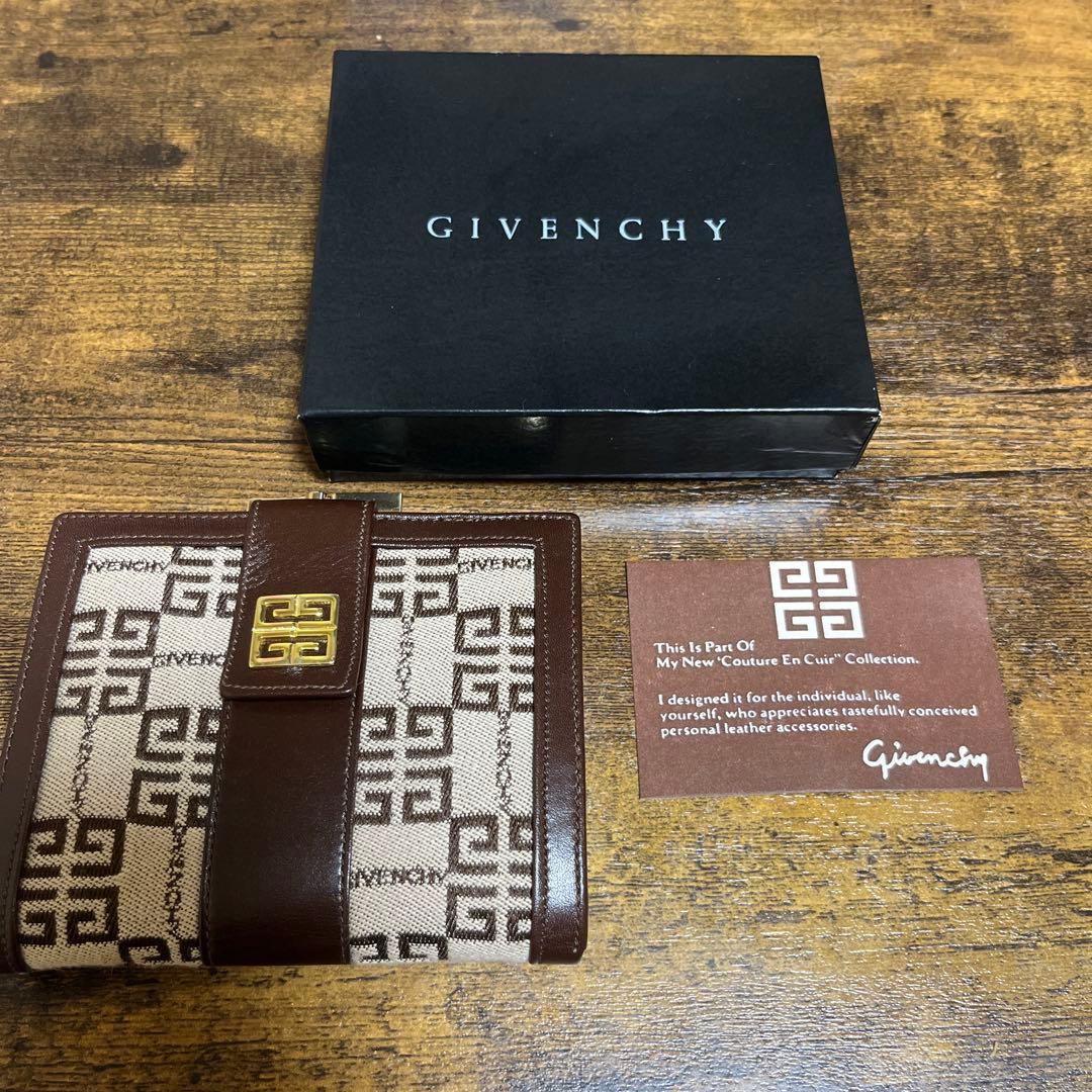 GIVENCHY ジバンシー がま口 財布 コインケース ヴィンテージ 箱付き