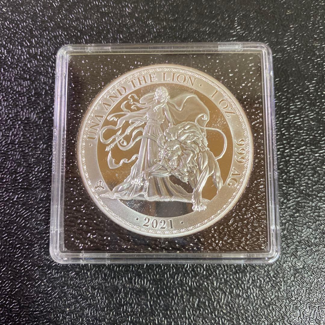 銀貨 99.9% 純銀 シルバー ウナ ライオン 銀貨 ブリタニア セント