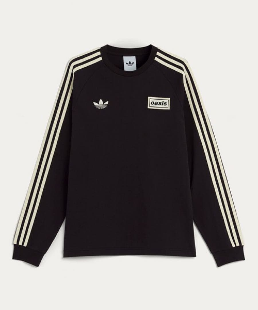 adidas × Oasis ツアー スリーストライプス 長袖Tシャツ adidas Originals × Oasis ツアー スリーストライプス 長袖Tシャツ