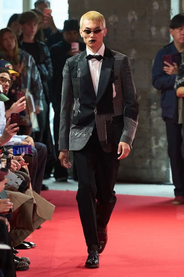 25S/S ジュンヤワタナベマン パッチワークテーラーJK - メルカリ