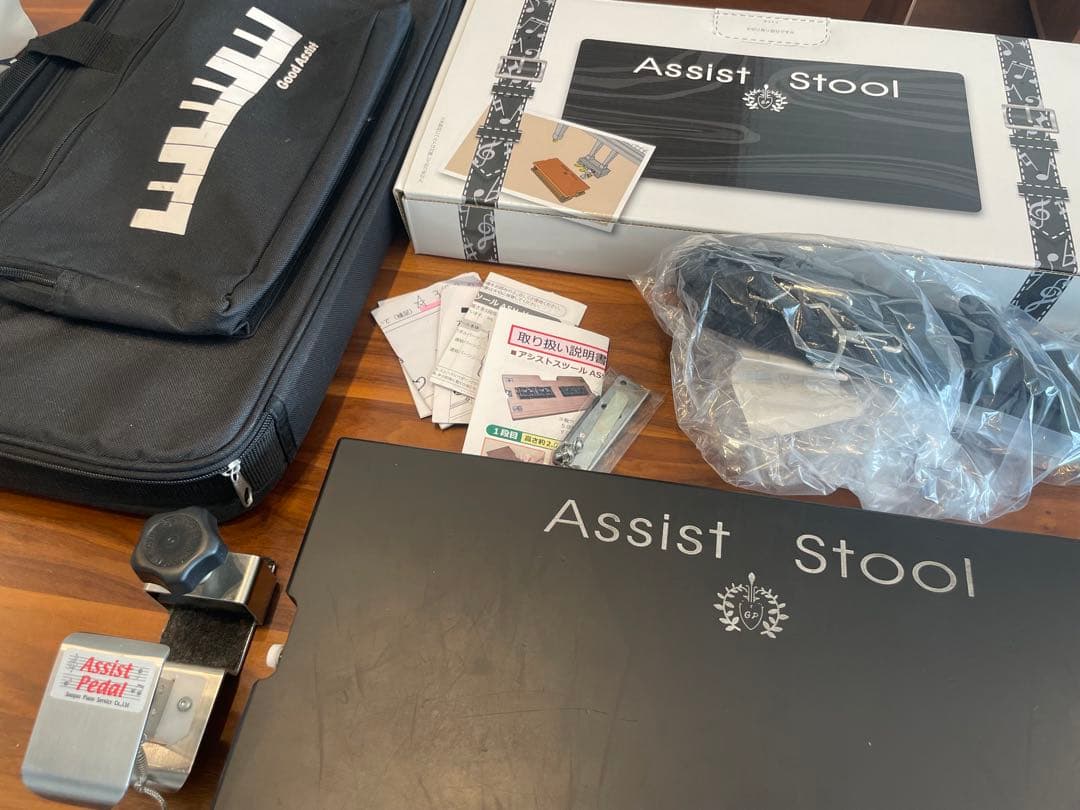 2023年購入使用頻度少 吉澤ピアノ補助台 アシストスツール ASS-Vペダル