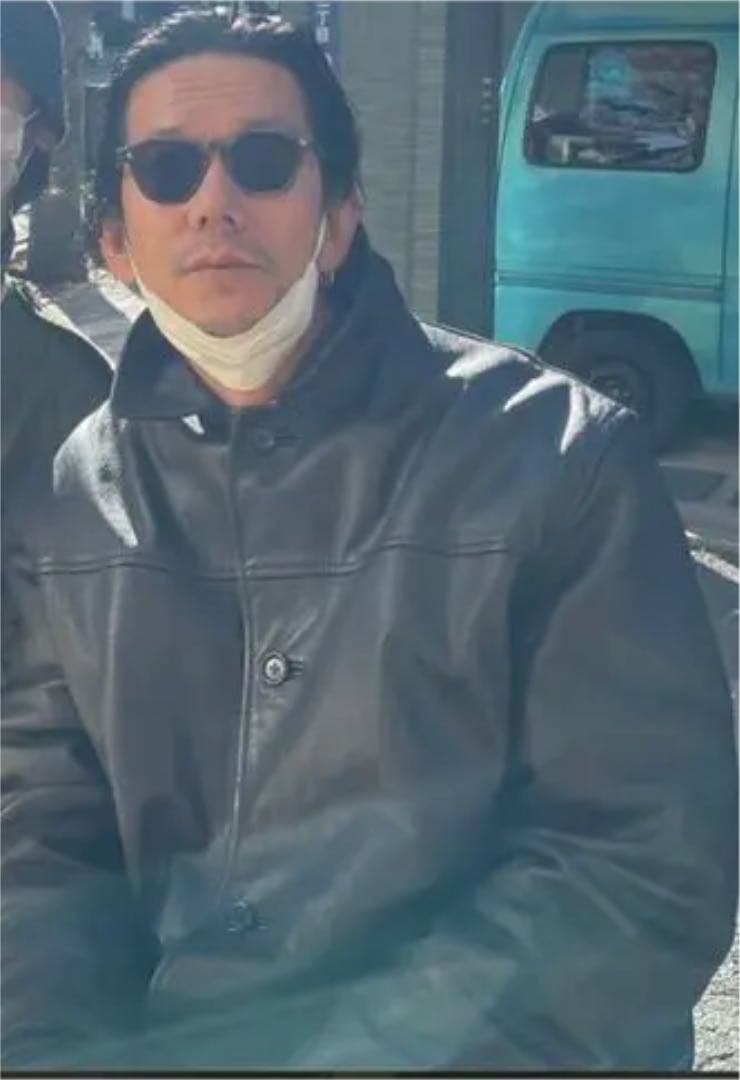 90s Old Gap Leather Car Coat 野村訓市着 - メルカリ