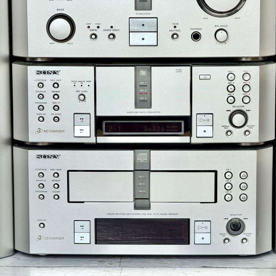 SONY「DHC-MD717」システムコンポフルセット - メルカリ