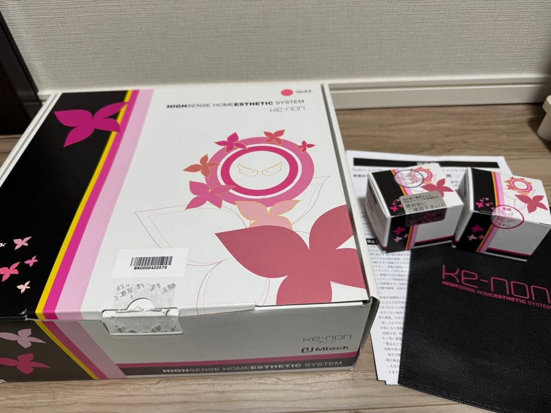 ケノン ver8.5 ピンクゴールド おまけカートリッジ2個付き - メルカリ