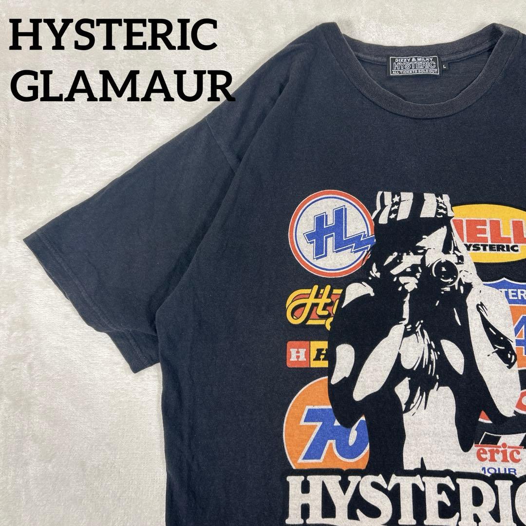 希少】ヒステリックグラマー カメラヒスガール tシャツ ビックプリント
