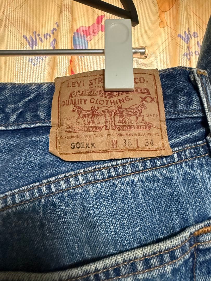 90s USA製 エルパソ Levi's 501xx W35 L34 ノーリペア - メルカリ