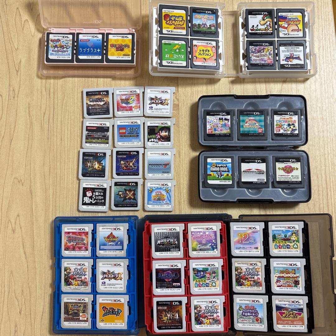 ニンテンドー3DS ds ゲームソフトセット カセットまとめ売り　83本 ニンテンドー3DS DS ゲームソフトセット 9本 まとめ売り - メルカリ