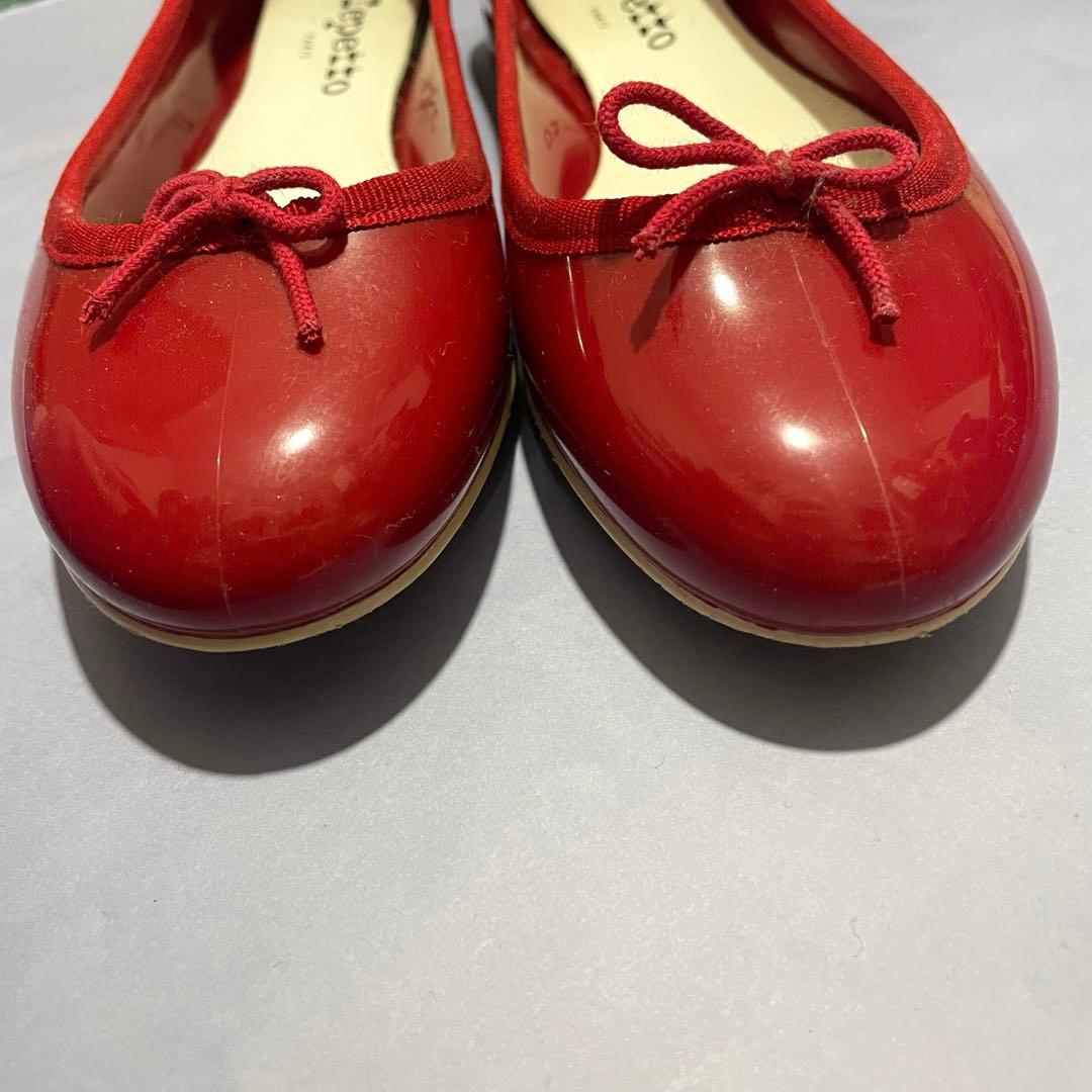 repetto】レペット サンドリオンベイビー レインシューズ 39 レッド