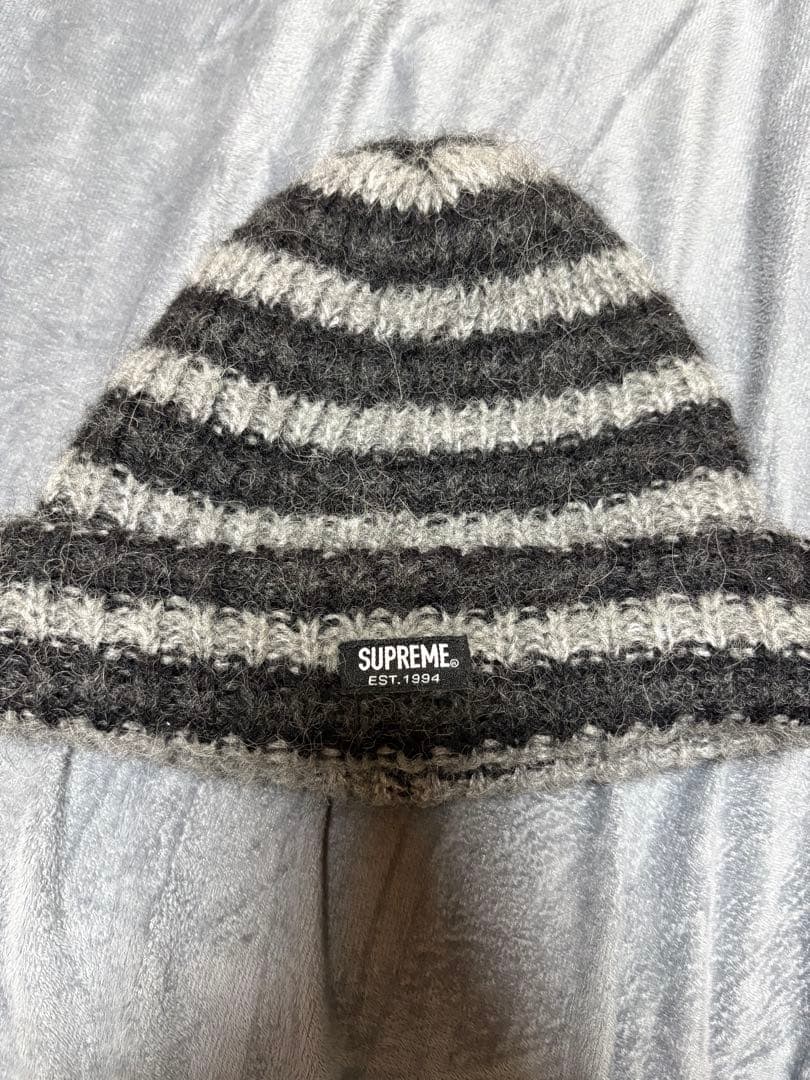 23AW Supreme loose stripe beanie - メルカリ