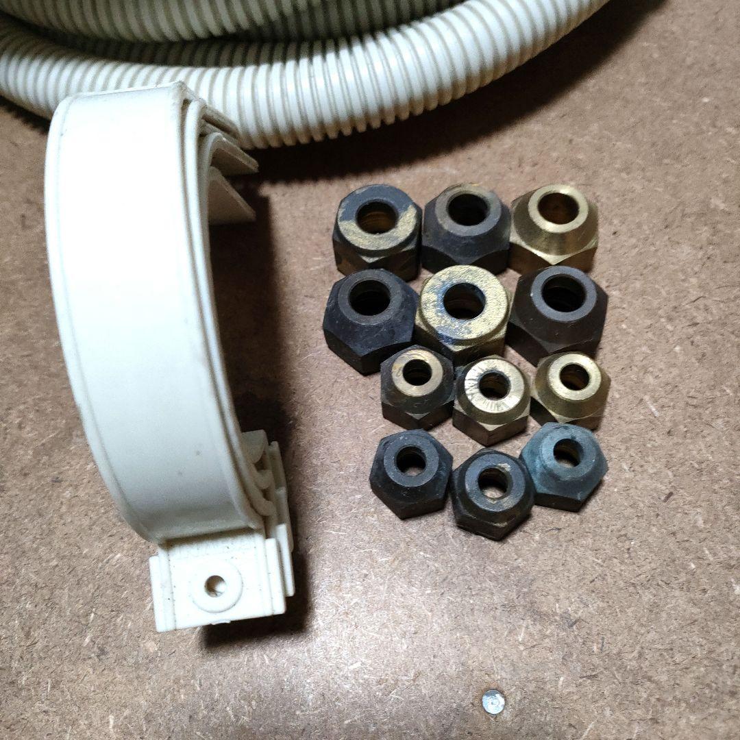 エアコン配管 ペアコイル 2分3分 10m ドレンホース 15m 因幡電工