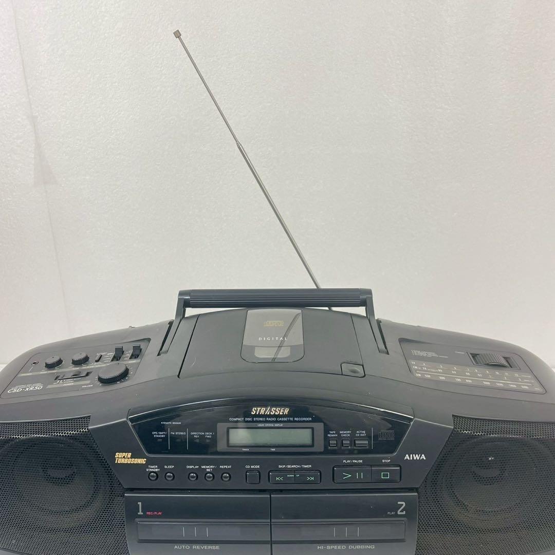 AIWA アイワ CD WCS ラジカセ CSD-XR50 - メルカリ