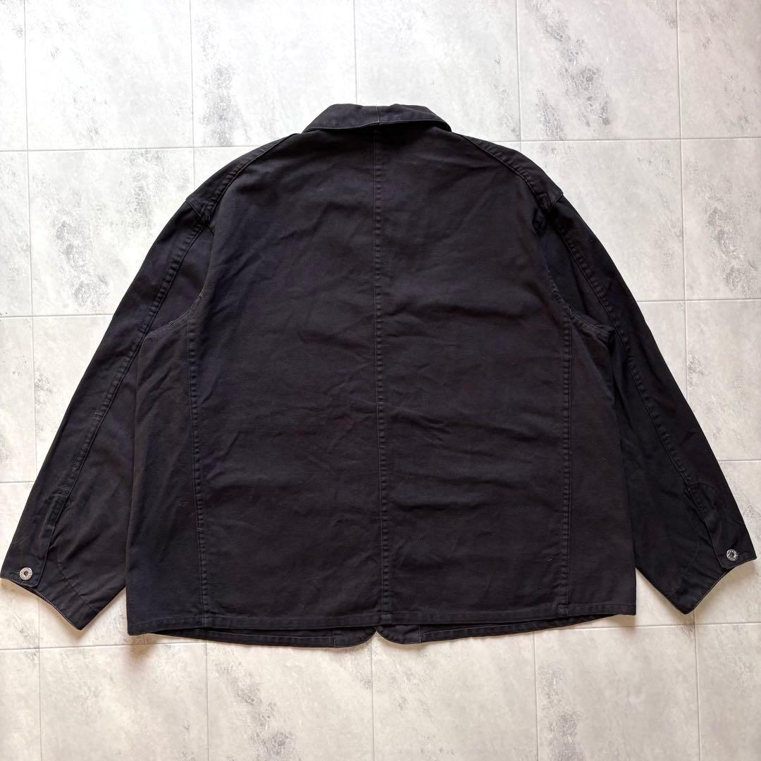 90s】ポストオーバーオールズ 緑タグ 30s カバーオール USA製 黒