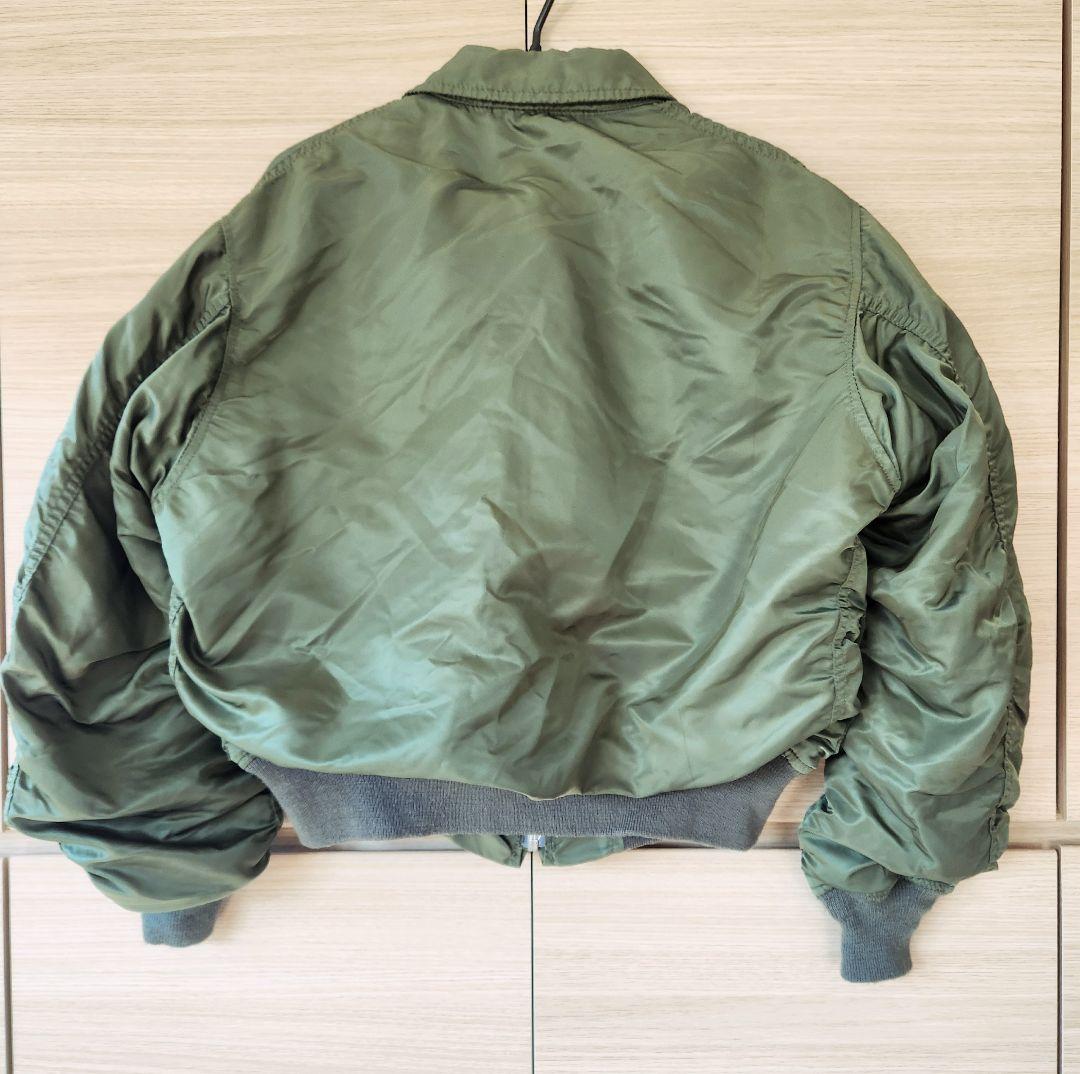 ヴィンテージ アルファ社 CWU-36/P フライトジャケット カーキ M
