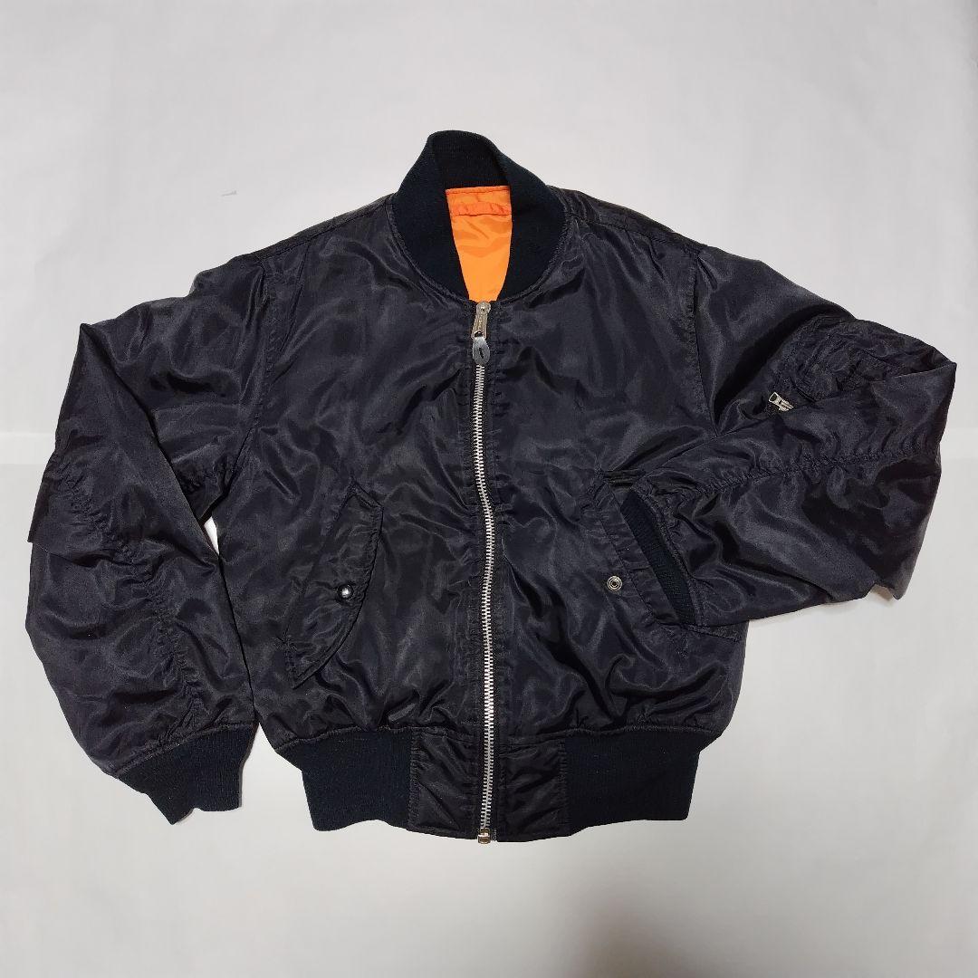 90s WESTOP INDUSTRIES IDEAL MA-1 短丈 ブラック - メルカリ