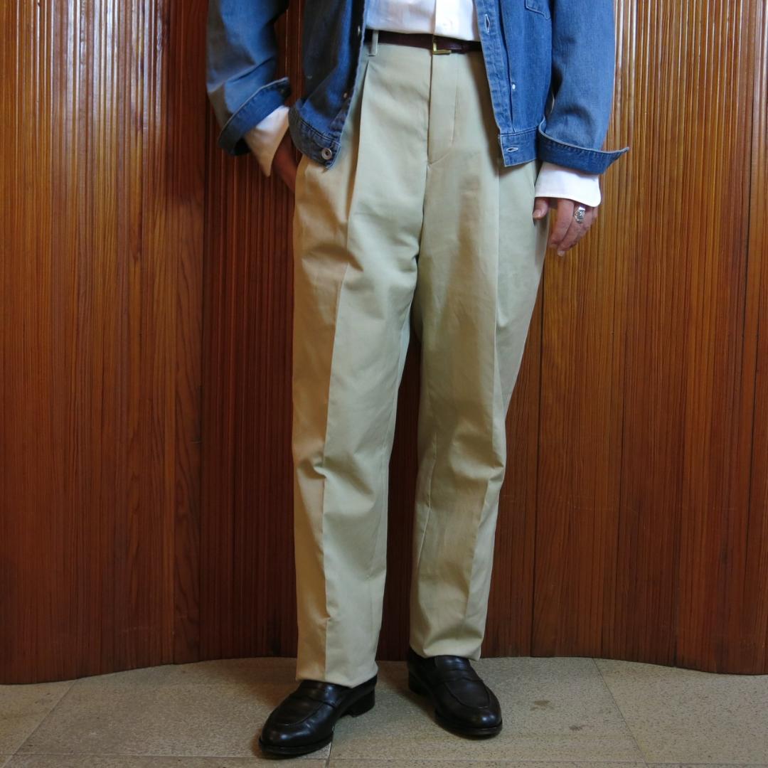 定価4.2万 MAATEE&SONS 俺CHINO COTTON 風通織 - メルカリ