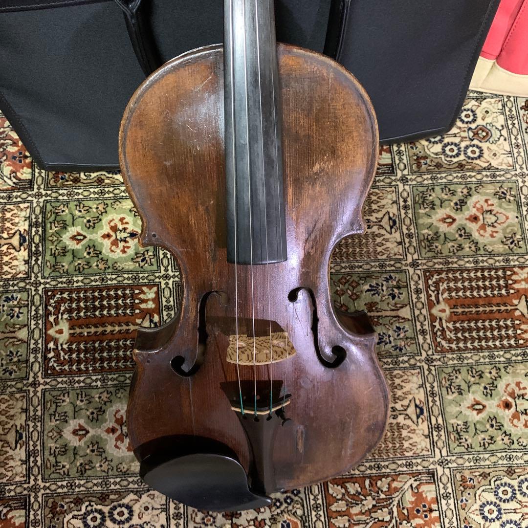 ノーラベル オーストリア製 オールドバイオリン 4/4 - メルカリ