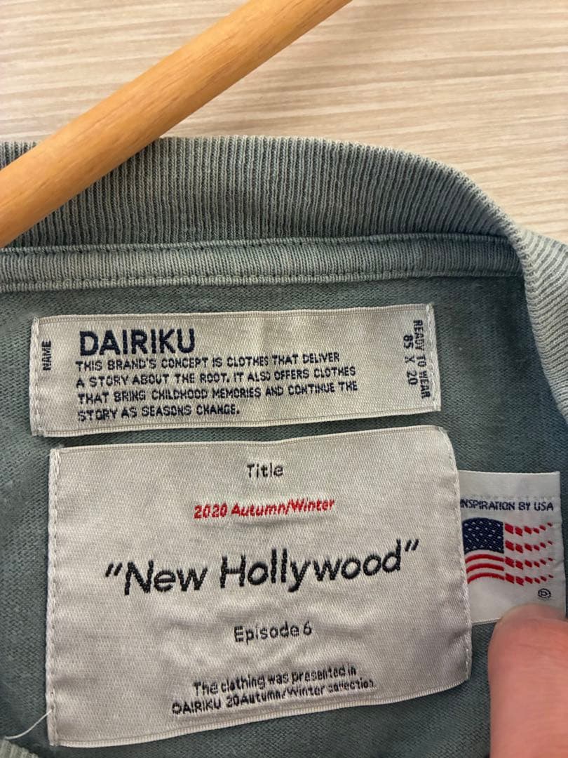 DAIRIKU 20AW Pinup Girl Long Sleeve Tee - メルカリ