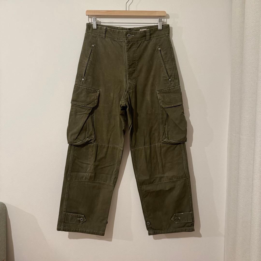 菅田将暉着用 実物フランス軍 M-47 21 後期 カーゴパンツ ヘリンボーン