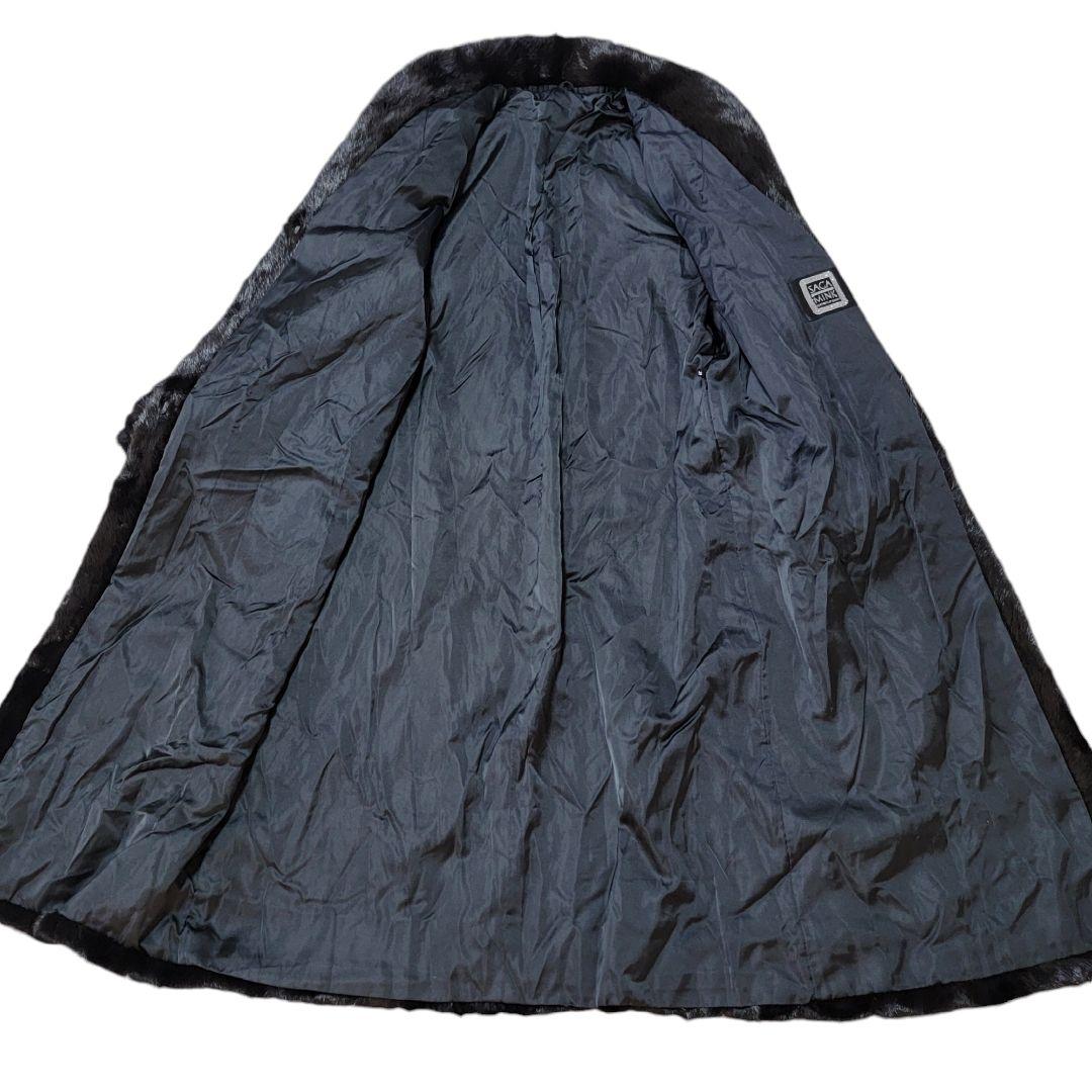 極美品】銀サガ サガミンク SAGA MINK 逆毛 ミンクコート 毛皮 - メルカリ