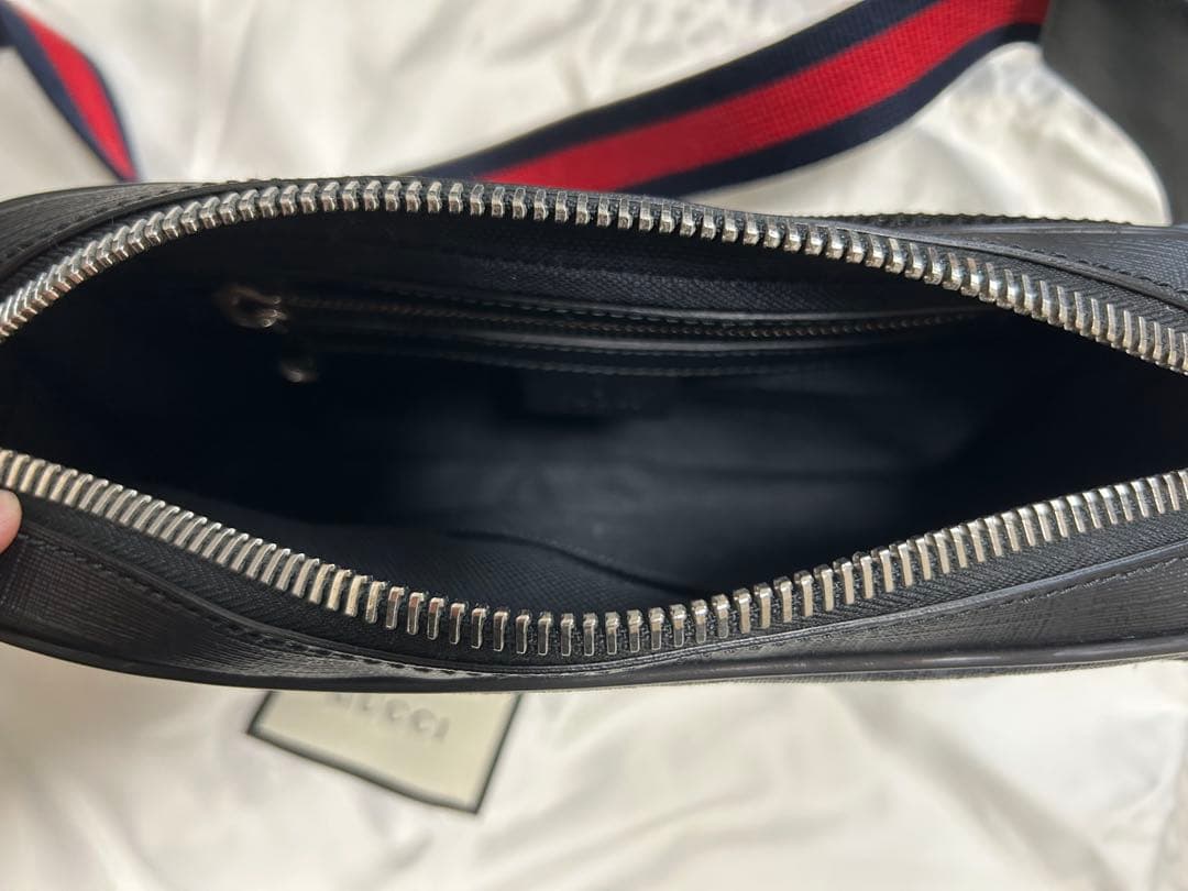 サンジのママ様専用 GUCCI ボディバッグ ブラック GGパターン