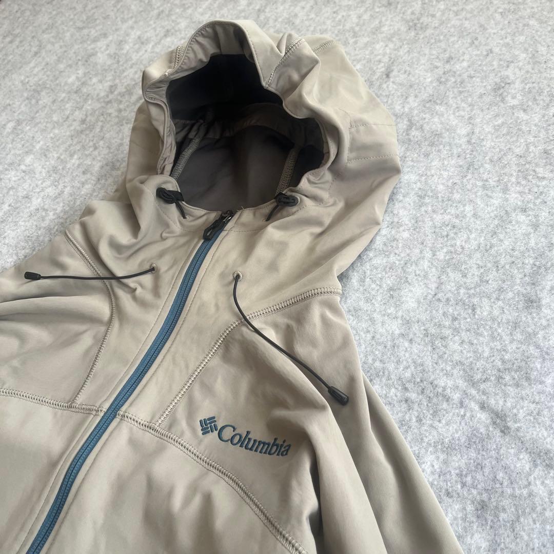 Columbia jacket y2k ドローコード テック系 ソフトシェル - メルカリ