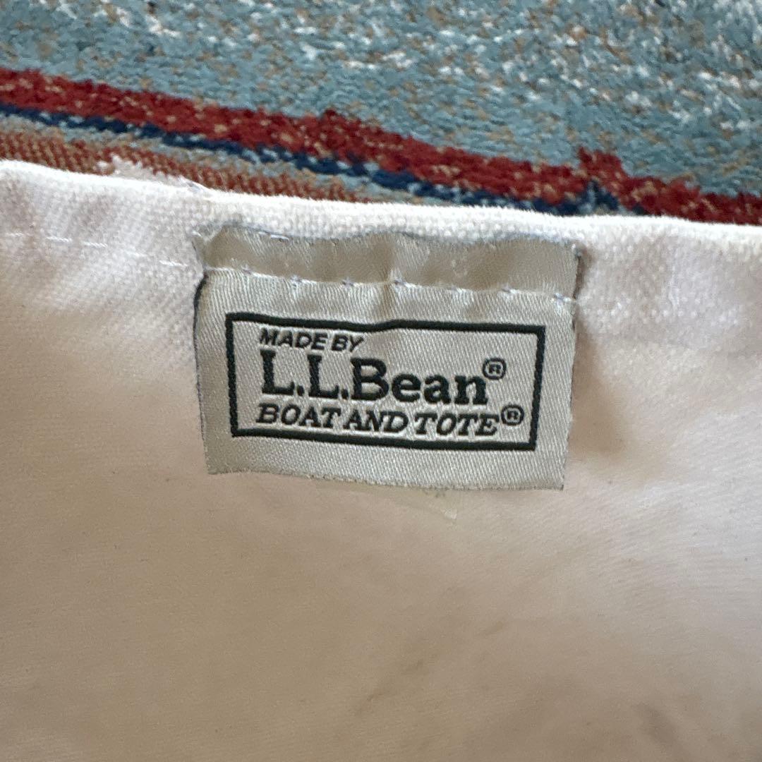 椰*木様 90s usa製　L.L.Bean トートバッグ パープル