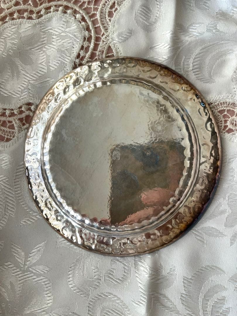 尚美堂 純銀製菓子皿6枚セット 銀製楊枝5本セット - メルカリ