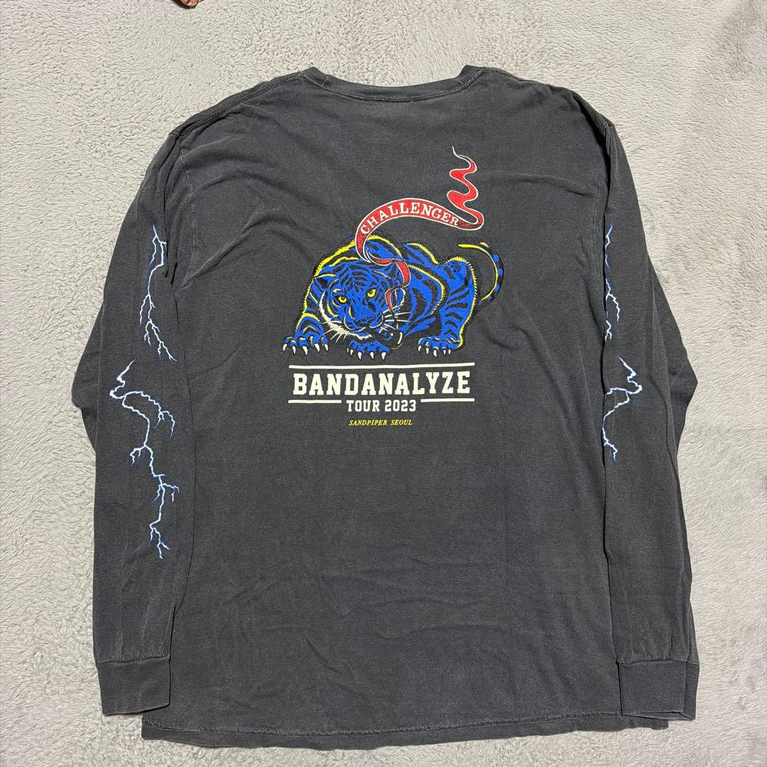 CHALLENGER BANDANA LYZE 2023 ロンt tシャツ XL