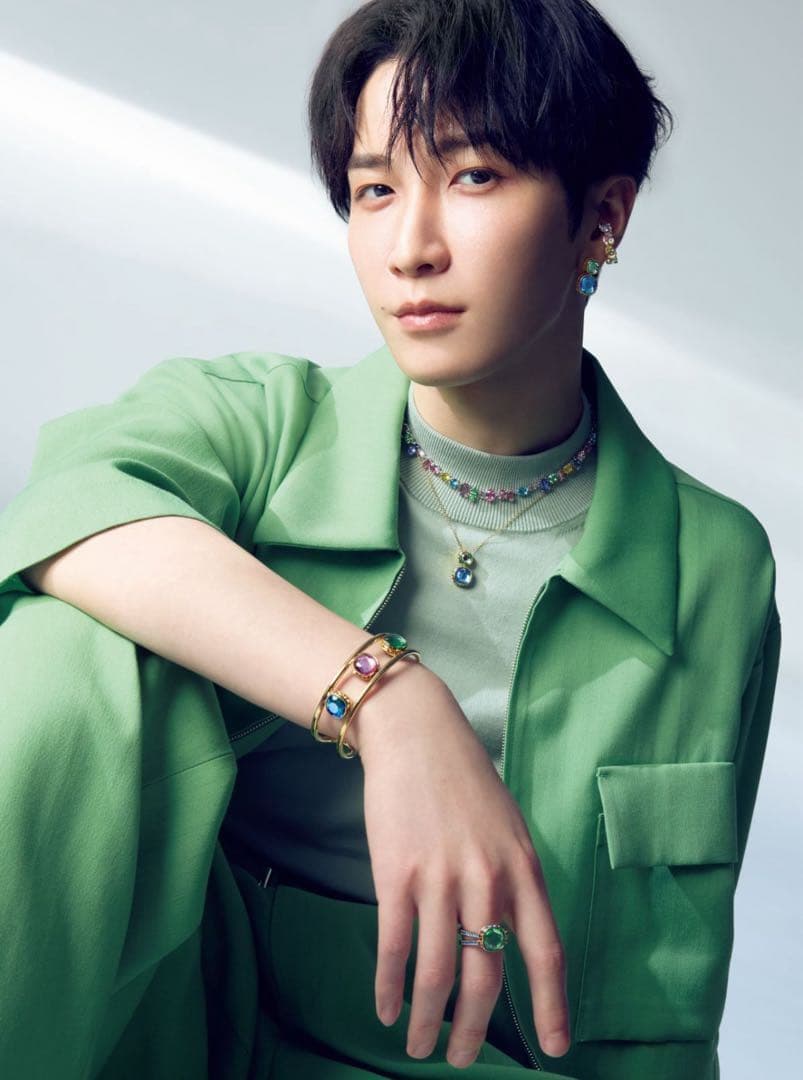 SnowMan渡辺翔太着用モデル スワロフスキーイヤーカフ(箱無千円OFF