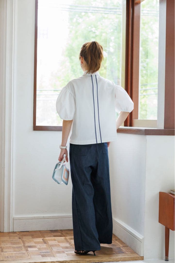 Anplegant ラップデニム 36 ダークブルー