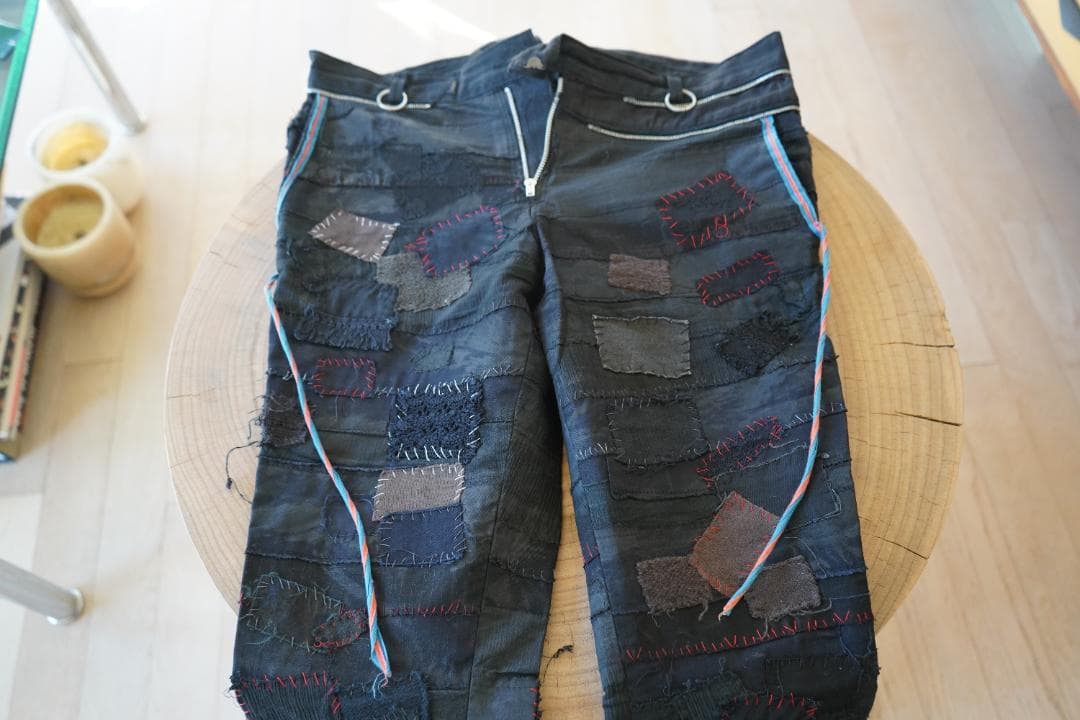 ポ*】様 超希少UNDERCOVER scab パッチワークパンツ - メルカリ