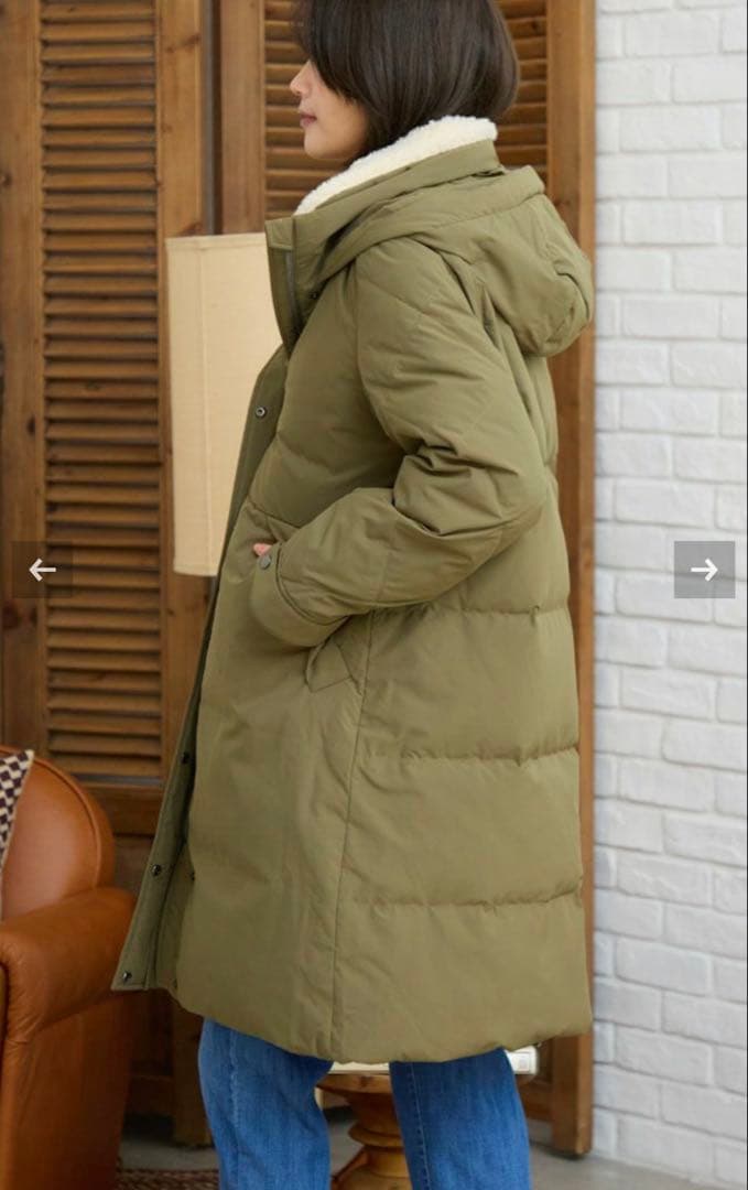 ゴールデンベア ファー付きダウンコート本日お値下げ - メルカリ