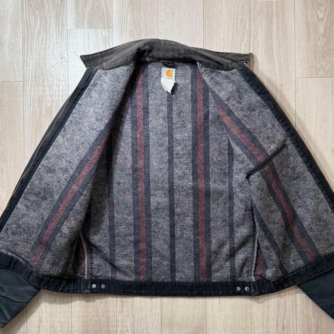 Carhartt デトロイトジャケット 44 黒 ブラック J01BLK - メルカリ