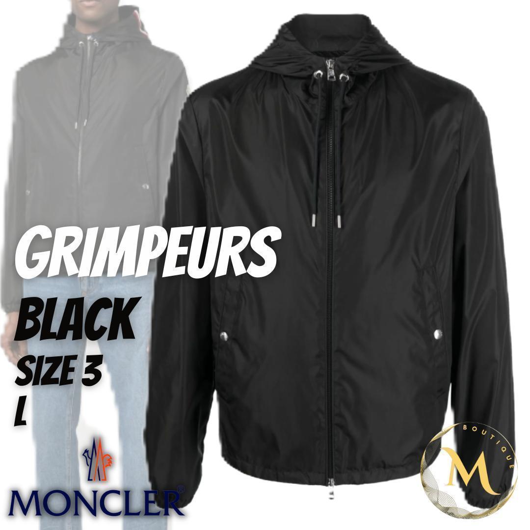 新品未使用☆MONCLER Grimpeurs ウィンドブレーカー 黒色 TG3 - メルカリ