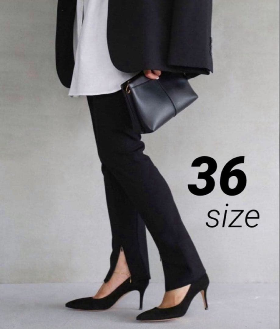 ドゥーズィエムクラス Zip レギンスパンツ 36 - メルカリ