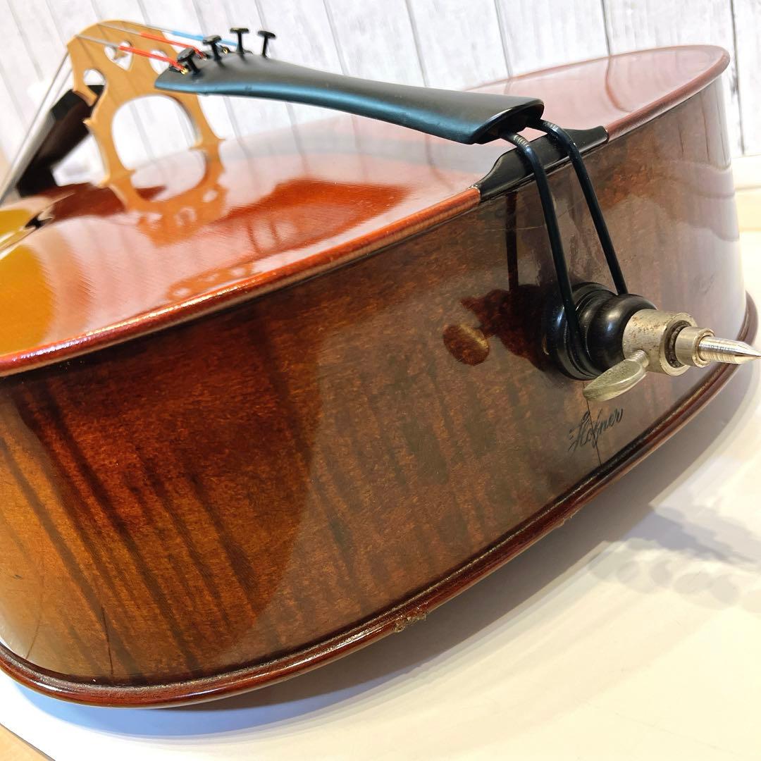 【美虎杢】KARL HOFNER チェロ 4/4 カールヘフナー　希少