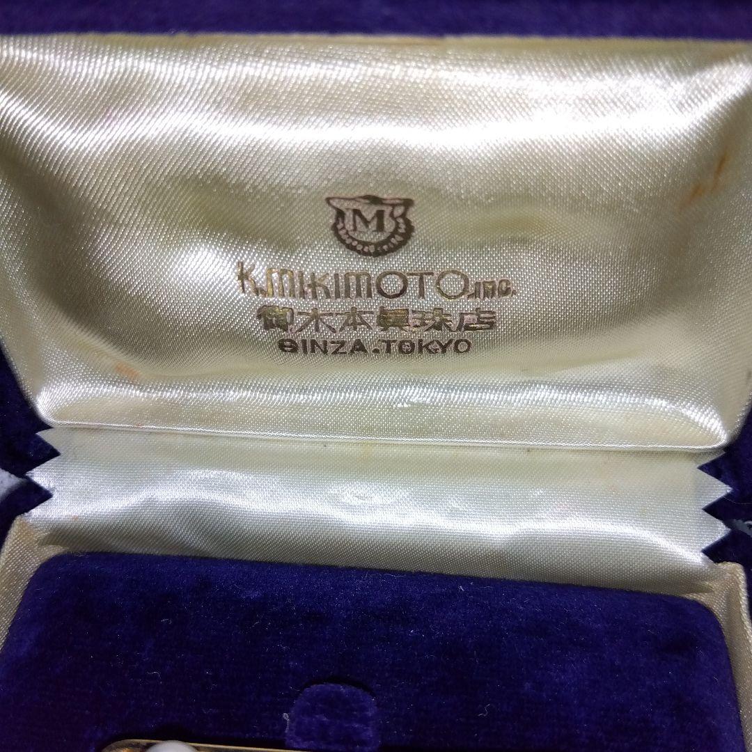 ミキモト御木本 ネクタイピンヴィンテージ ケース付きUsed 大幅お値下
