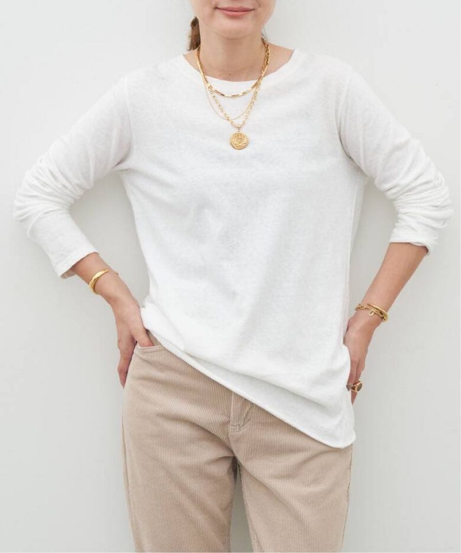 【新品タグ付き】Deuxieme Classe Layering Tシャツ 追加 Layering Tシャツ（Tシャツ／カットソー）｜Deuxieme Classe