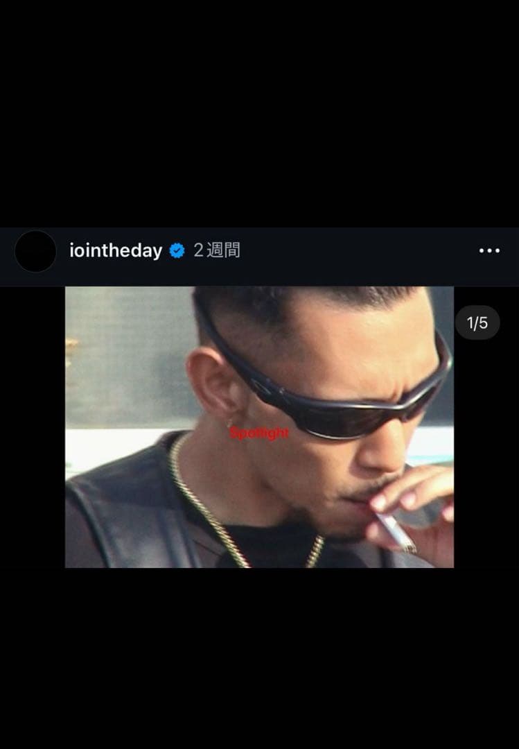 Oakley ブラック サングラス IO着用 - メルカリ