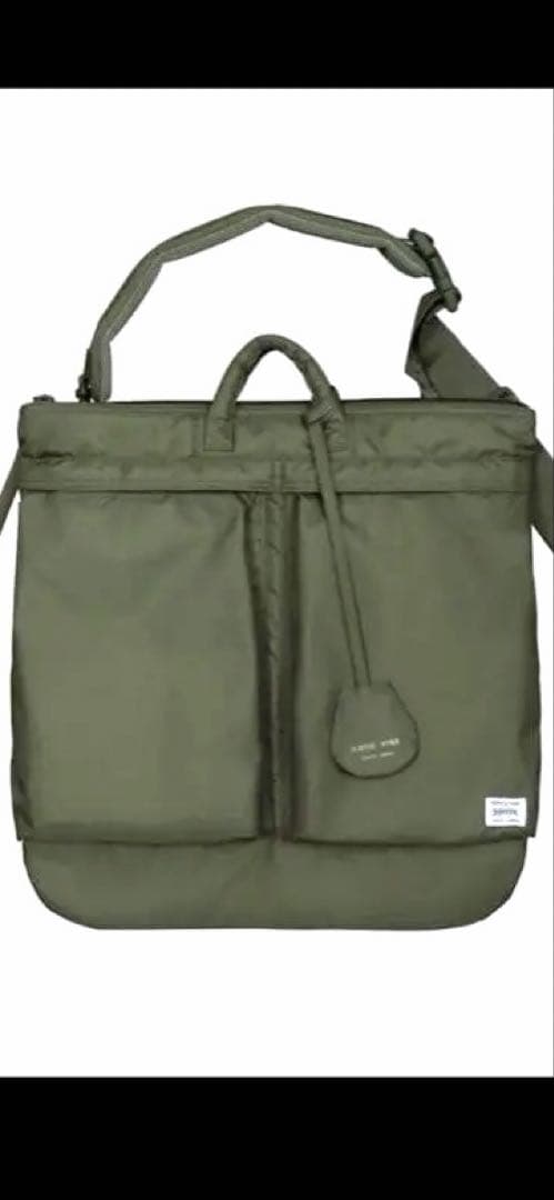 PORTER × HYKE HELMET BAG olive HYKE x PORTER HELMET BAG | Yoshida&Co. Homepage | YOSHIDA & Co.