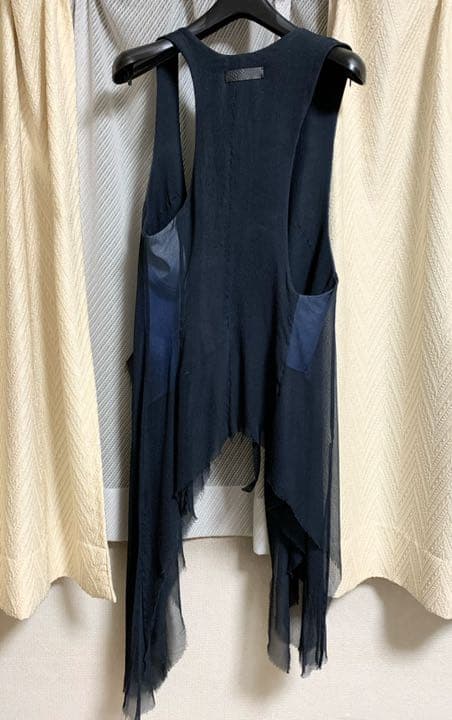 ifsixwasnine ハーフムーンジレ 青 ベスト LGB hyde着用 ベスト