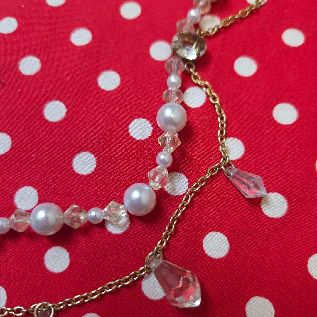 Angelic Pretty スウィーティーシャンデリアネックレス - メルカリ