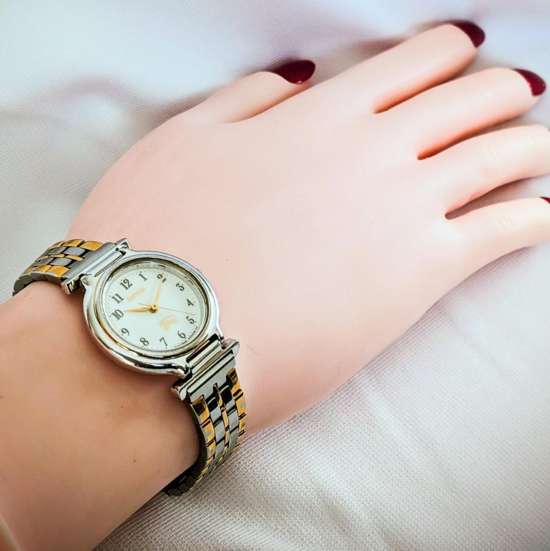 良品 Burberrysバーバリー レディース腕時計ホワイト ホースロゴ 英国