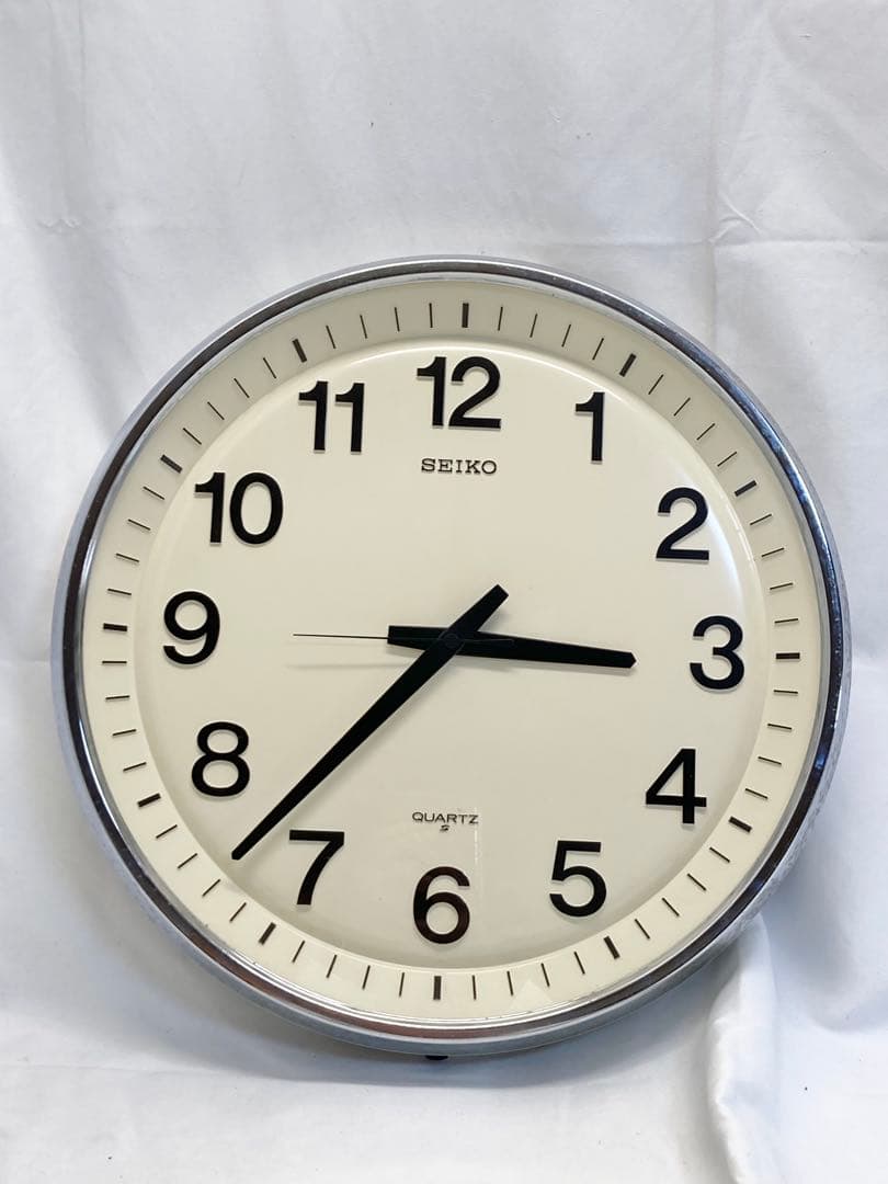 SEIKO セイコー 大型 壁掛け時計 QA506N アンティーク 学校 体育館