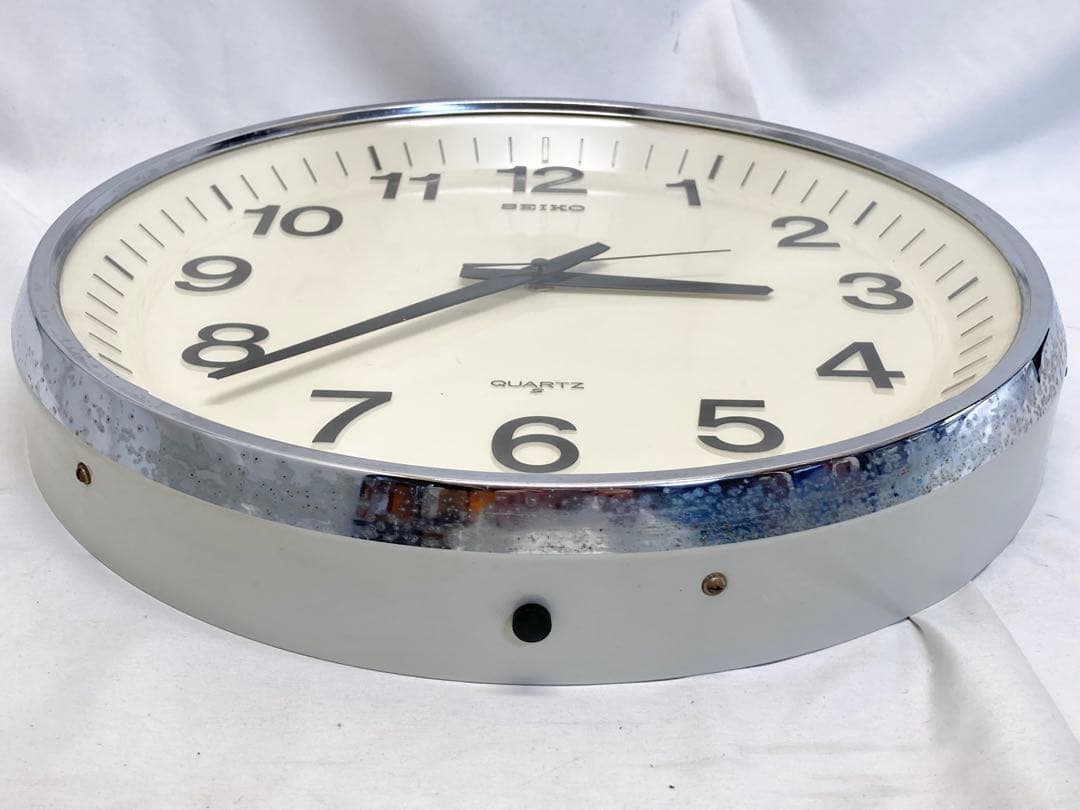 SEIKO セイコー 大型 壁掛け時計 QA506N アンティーク 学校 体育館
