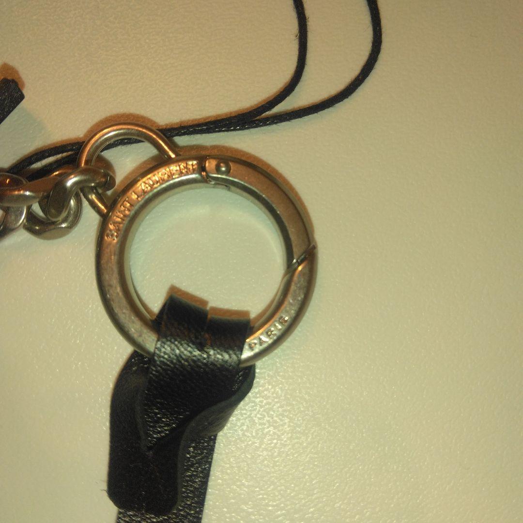 タグ付き未使用品 SAINT LAURENT 恐竜キーホルダー ダイナソー