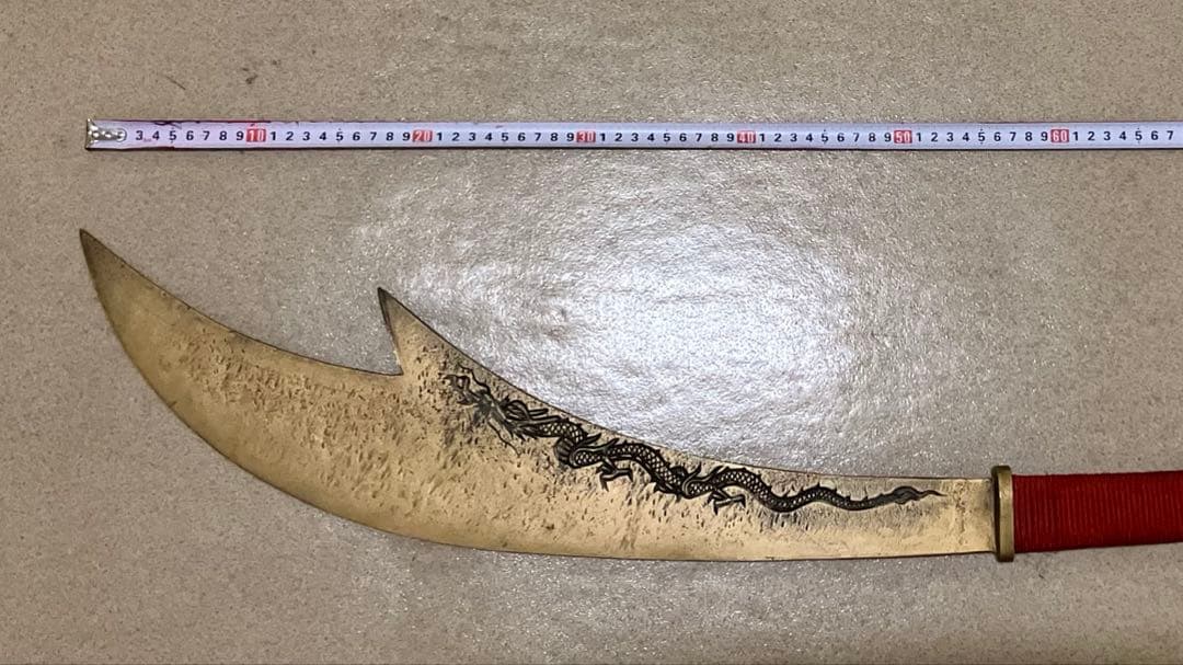 青龍刀 牛尾刀 柳葉刀 関刀 漢刀唐刀 太極刀中華中国武術功夫 模擬刀