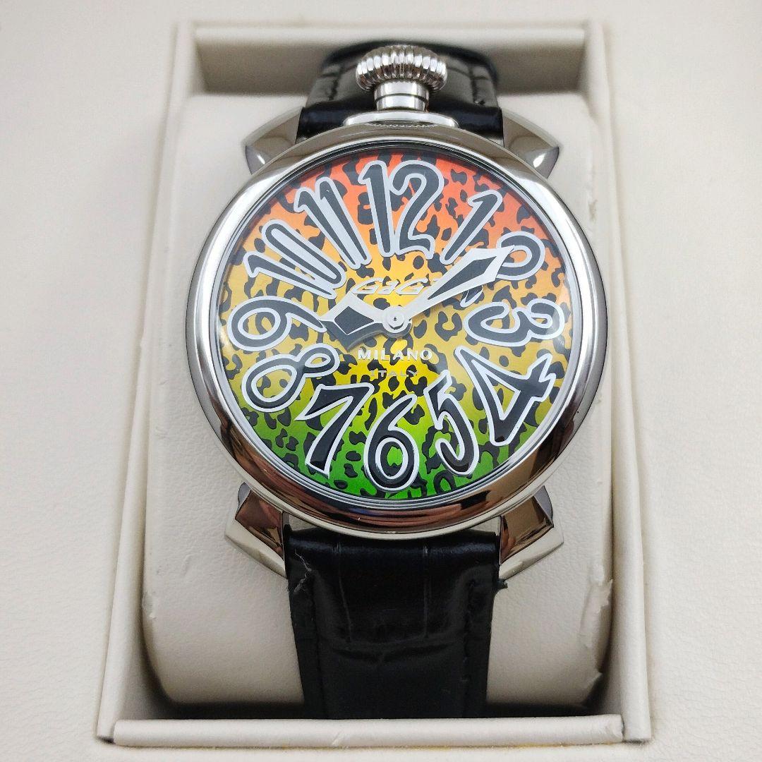 美品】稼働品 ガガミラノ アニマル 限定 腕時計 マヌアーレ40 QZ