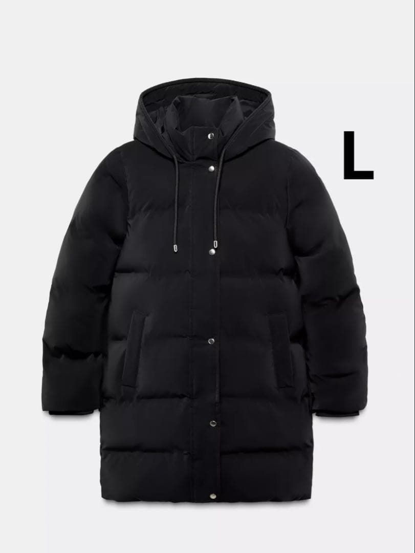 ZARAザラ ウインドプルーフ加工ラバーファブリックセミロング